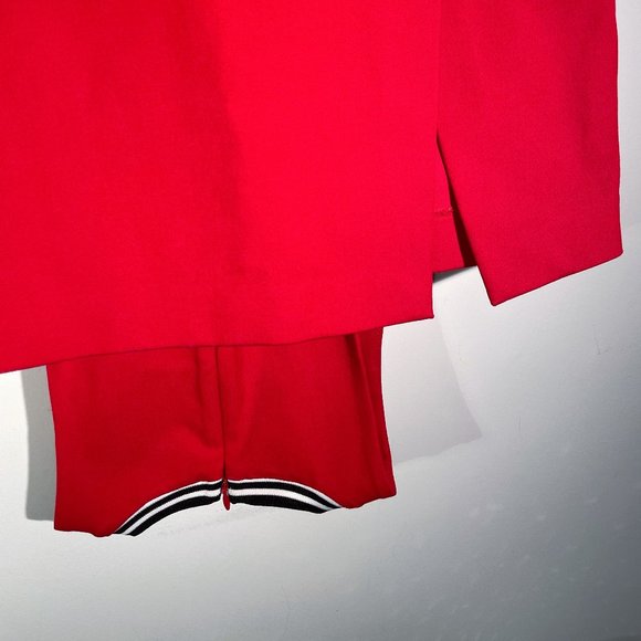 Banana Republic | RED HALTER MIDI DRESS - Picture 2 of 4